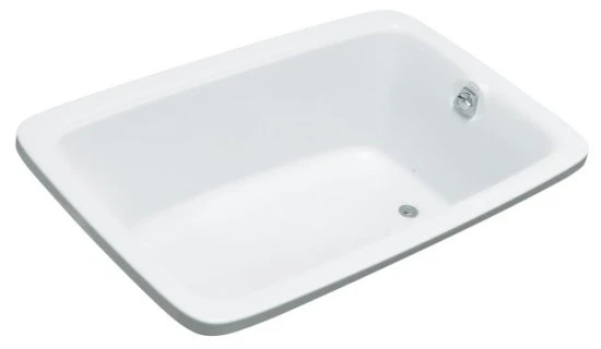 Kohler K-1158-G-0 Bancroft 5.5' Experience BubbleMassage Bath With Heater - White 1 Kohler K-1158-G-0 Bancroft 5.5' Experience BubbleMassage Bath With Heater - White