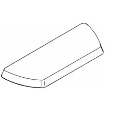 Kohler 84095-0 Tank Cover With 14" R.I. - White