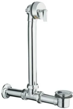 Kohler K-7104-BN Iron Works Exposed Bath Drain - Brushed Nickel (Pictured In Chrome)