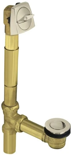 Kohler K-7160-TF-BN Adjustable Pop-Up Drain With Tailpiece - Brushed Nickel