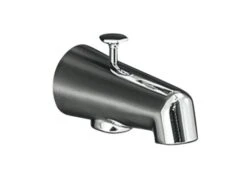 Kohler K-6855-SN Standard Diverter Bath Spout - Satin Nickel (Pictured In Polished Chrome)