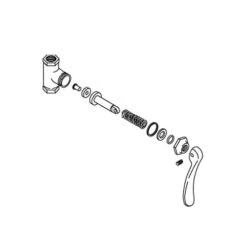 Kohler K-20174-CP 3/8 In Self Closing Valve