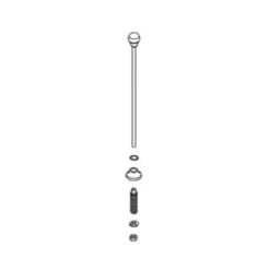 Kohler 83725-SN Trip Lever Assembly - Polished Nickel