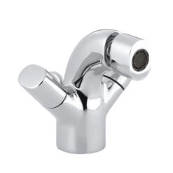 Kohler K-10088-9-CP Oblo Horizontal Swivel Spray Aerator Bidet Faucet With Oval Handles - Chrome