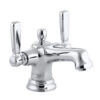 Kohler K-10579-4-CP Bancroft Two Handle Monoblock Lavatory Faucet Polished Chrome