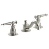 Kohler K-108-4-BN Antique Widespread Lavatory Faucet - Brushed Nickel