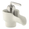 Kohler K-11000-96 Bol Ceramic Faucet - Biscuit With Brush Nickel Handle