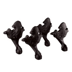 Kohler K-1103-P5 Iron Works Historic Ball-And-Claw Feet - Iron Black