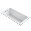 Kohler K-1121-0 Underscore 60" X 30" Drop-in Bath - White