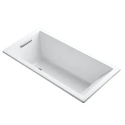 Kohler K-1121-0 Underscore 60" X 30" Drop-in Bath - White