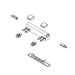 Kohler K-1134260-0 Hinge Kit - White