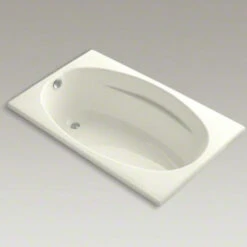 Kohler K-1142-96 Proflex 6036 Bath With Tile Flange And Left Hand Drain - Biscuit