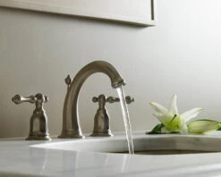 Kohler K-13491-4-BN Kelston Double Handle Widespread Lavatory Faucet - Brushed Nickel 3 Kohler K-13491-4-BN Kelston Double Handle Widespread Lavatory Faucet - Brushed Nickel -Kohler Bathroom Kohler K 13491 4 BN full 1