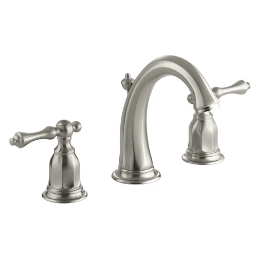 Kohler K-13491-4-BN Kelston Double Handle Widespread Lavatory Faucet - Brushed Nickel 1 Kohler K-13491-4-BN Kelston Double Handle Widespread Lavatory Faucet - Brushed Nickel