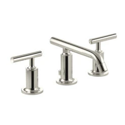 Kohler K-14410-4 Purist Widespread Lavatory Faucet - Polished Nickel