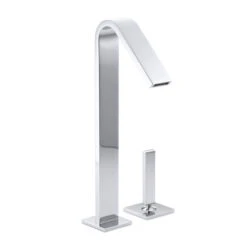 Kohler K-14660-4-CP Loure Tall Single Handle Lavatory Sink Faucet With Lever Handle - Chrome