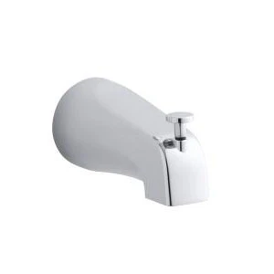 Kohler K-15136-S-CP Coralais Diverter Bath Spout With Slip-Fit Connection - Chrome 1 Kohler K-15136-S-CP Coralais Diverter Bath Spout With Slip-Fit Connection - Chrome