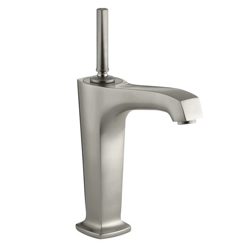 Kohler K-16231-4-BN One Handle Single Control Vessel Lavatory Faucet - Brushed Nickel 1 Kohler K-16231-4-BN One Handle Single Control Vessel Lavatory Faucet - Brushed Nickel