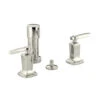 Kohler K-16238-4-SN Margaux Vertical Spray Bidet Faucet With Lever Handles - Polished Nickel