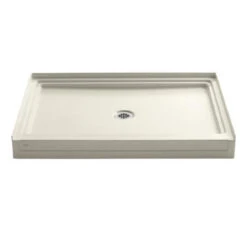 Kohler K-1974-47 Tresham 48" X 36" Receptor With Center Drain - Almond