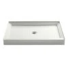 Kohler K-1974-NY Tresham 48" X 36" Receptor With Center Drain - Dune