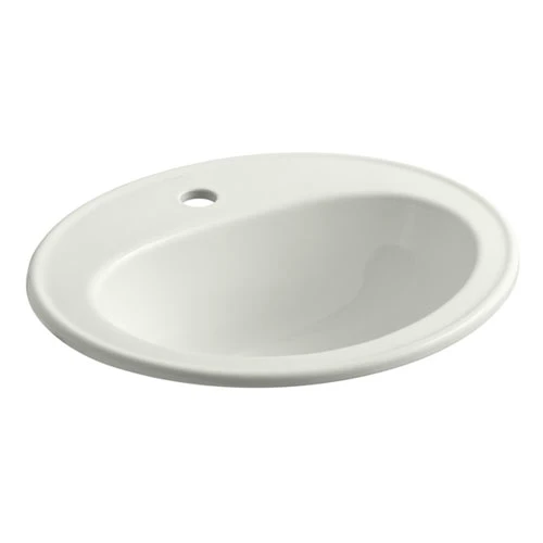 Kohler K-2196-1-NY Pennington Self-Rimming Lavatory With Single-Hole Faucet Drilling - Dune 1 Kohler K-2196-1-NY Pennington Self-Rimming Lavatory With Single-Hole Faucet Drilling - Dune