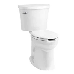 Kohler K-25077-0 Kingston Comfort Height Two-piece Elongated 1.28 Gpf Chair Height Toilet - White