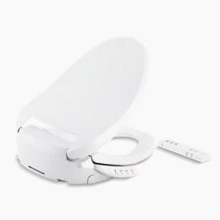 Kohler K-27142-CR-0 C3-430 Nightlight Heated Elongated Bidet Toilet Seat - White