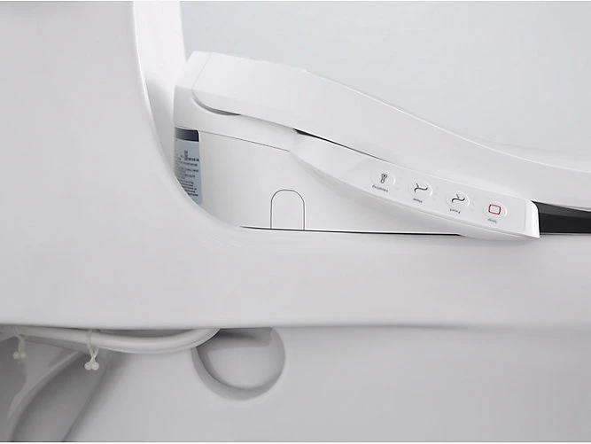 Kohler K-27142-CR-0 C3-430 Nightlight Heated Elongated Bidet Toilet Seat - White 6 Kohler K-27142-CR-0 C3-430 Nightlight Heated Elongated Bidet Toilet Seat - White - Image 6