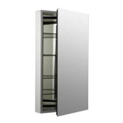 Kohler K-2943-PG-SAA Catalan 24" X 36" Mirrored Cabinet With 170 Degree Hinge - Satin Anodized Aluminum