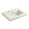 Kohler K-2979-8-96 Tresham One-Piece Surface And Integrated Lavatory With 8" Widespread Faucet Drilling - Biscuit