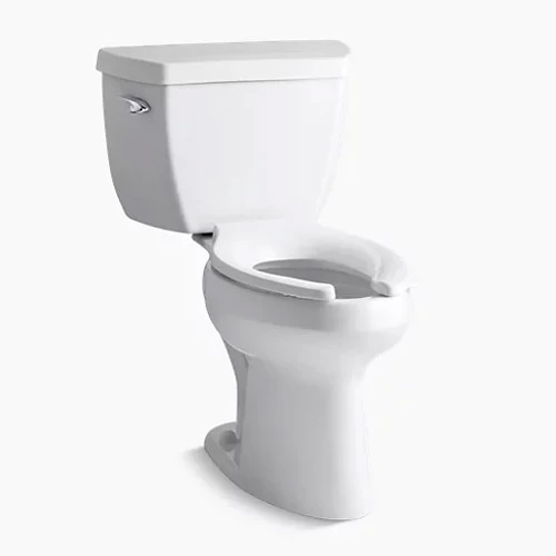 Kohler K-3519-T-0 Highline Classic Comfort Height Two-piece Elongated Chair Height Toilet With Tank Cover Locks - White 1 Kohler K-3519-T-0 Highline Classic Comfort Height Two-piece Elongated Chair Height Toilet With Tank Cover Locks - White