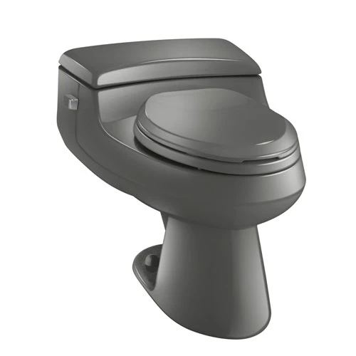 Kohler K-3597-58 San Raphael Comfort Height One Piece Elongated 1.0 Gpf Toilet - Thunder Grey 1 Kohler K-3597-58 San Raphael Comfort Height One Piece Elongated 1.0 Gpf Toilet - Thunder Grey