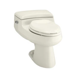Kohler K-3597-96 San Raphael Comfort Height One Piece Elongated 1.0 Gpf Toilet - Biscuit
