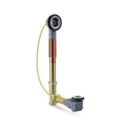 Kohler K-37382-NA PureFlo Rough-in Cable Bath Drain, Brass, 45 In Cable