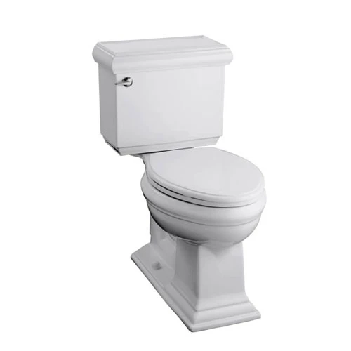 Kohler K-3816-U-0 Memoirs Comfort Height Two Piece Elongated 1.28 Gpf Toilet With Classic Design With Insluliner Tank Liner - White 1 Kohler K-3816-U-0 Memoirs Comfort Height Two Piece Elongated 1.28 Gpf Toilet With Classic Design With Insluliner Tank Liner - White