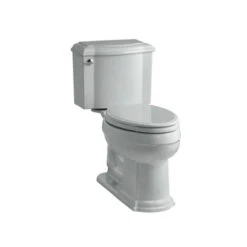 Kohler K-3837-95 Devonshire Comfort Height Two Piece Elongated 1.28 Gpf Toilet - Ice Grey
