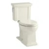 Kohler K-3950-96 Tresham Comfort Height Two-Piece Elongated 1.28 Gpf Toilet - Biscuit