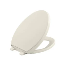 Kohler K-4008-96 Grip-Tight Reveal Q3 Elongated Toilet Seat - Biscuit