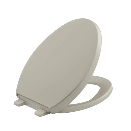 Kohler K-4008-G9 Grip-Tight Reveal Q3 Elongated Toilet Seat - Sandbar 1 Kohler K-4008-G9 Grip-Tight Reveal Q3 Elongated Toilet Seat - Sandbar