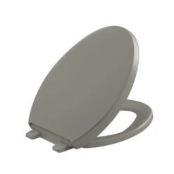 Kohler K-4008-K4 Grip-Tight Reveal Q3 Elongated Toilet Seat - Cashmere