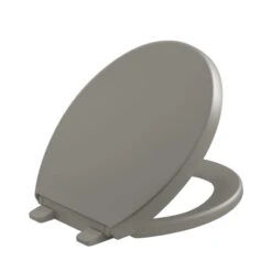 Kohler K-4009-K4 Grip-Tight Reveal Q3 Round-Front Toilet Seat - Cashmere
