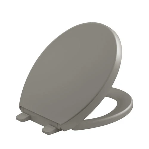 Kohler K-4009-K4 Grip-Tight Reveal Q3 Round-Front Toilet Seat - Cashmere 1 Kohler K-4009-K4 Grip-Tight Reveal Q3 Round-Front Toilet Seat - Cashmere