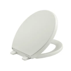Kohler K-4009-NY Grip-Tight Reveal Q3 Round-Front Toilet Seat - Dune