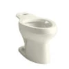 Kohler K-4303-L-96 Wellworth Toilet Bowl With Pressure Lite Flushing Technology And Bed Pan Lugs - Biscuit