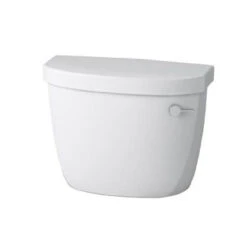 Kohler K-4418-RA-0 Cimarron 1.6 Gpf Toilet Tank With Class Five Flushing Technology And Right Hand Trip Lever - White