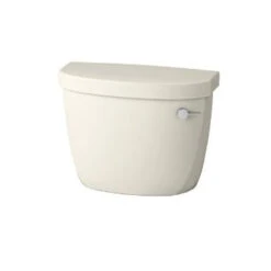 Kohler K-4418-RA-96 Cimarron 1.6 Gpf Toilet Tank With Class Five Flushing Technology And Right Hand Trip Lever - Biscuit