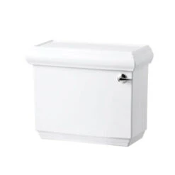 Kohler K-4433-RA-0 Memoirs 1.28 Gpf Tank With Right Hand Trip Lever And Classic Design - White