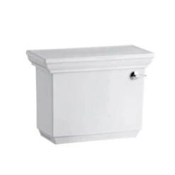 Kohler K-4434-RA-0 Memoirs 1.28 Gpf Tank With Right Hand Trip Lever And Stately Design - White