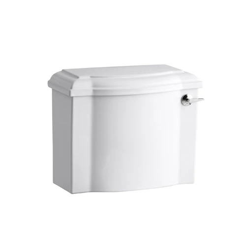 Kohler K-4438-RA-0 Devonshire 1.28 GPF Tank With Right Hand Trip Lever - White 1 Kohler K-4438-RA-0 Devonshire 1.28 GPF Tank With Right Hand Trip Lever - White